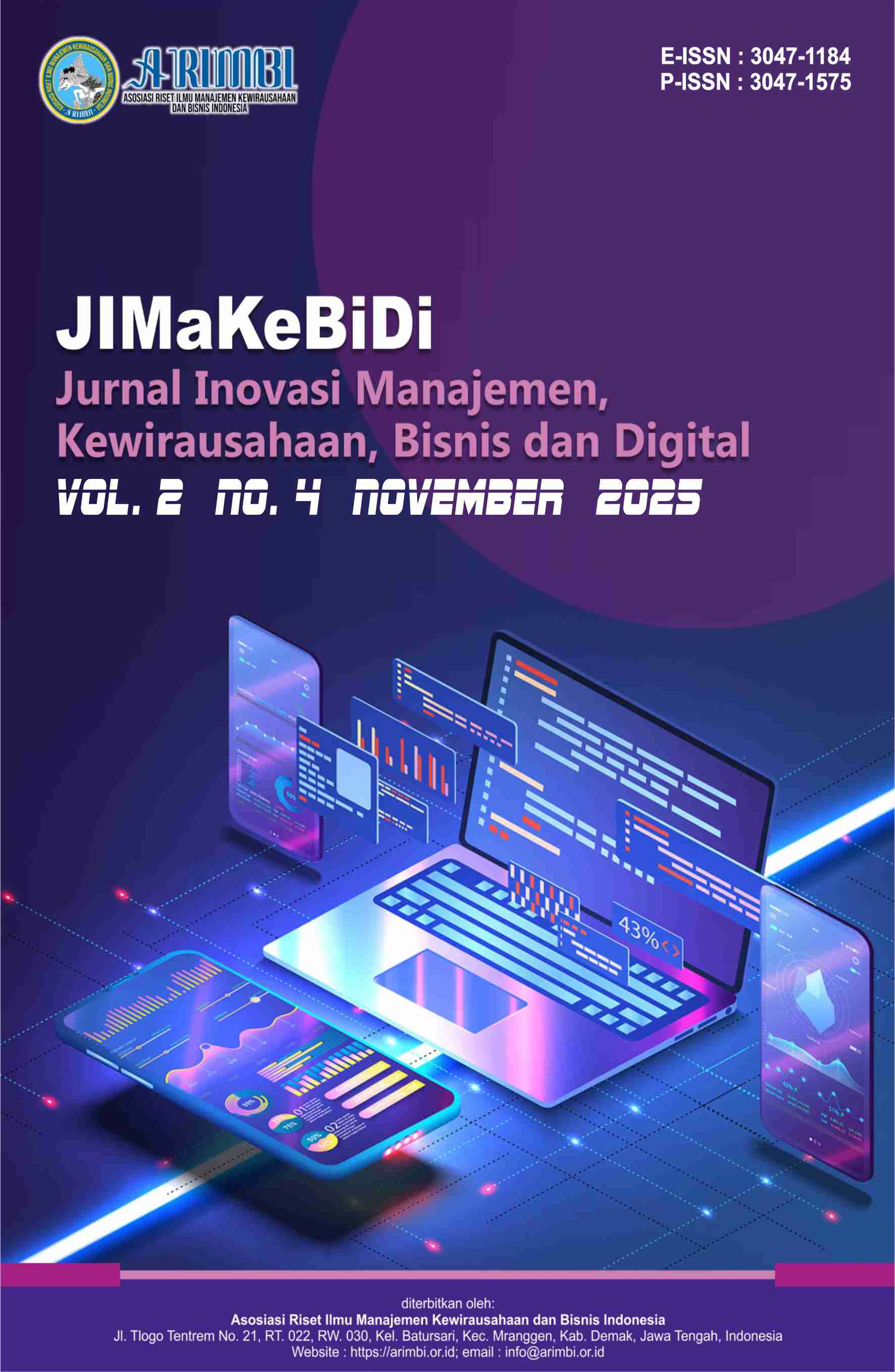 View Vol. 2 No. 4 (2025): November : Jurnal Inovasi Manajemen, Kewirausahaan, Bisnis dan Digital