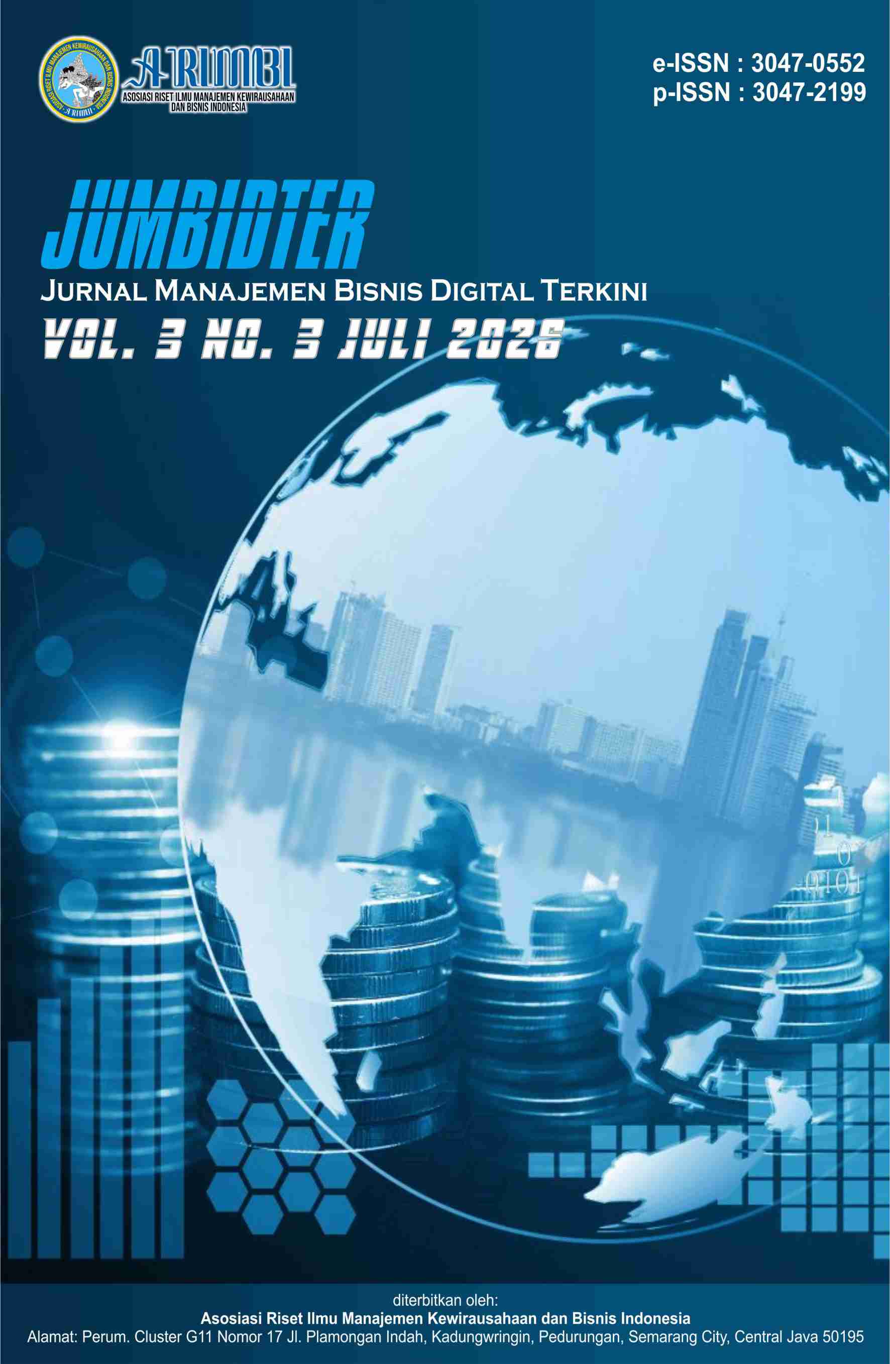 					View Vol. 3 No. 3 (2026): Juli: Jurnal Manajemen Bisnis Digital Terkini
				
