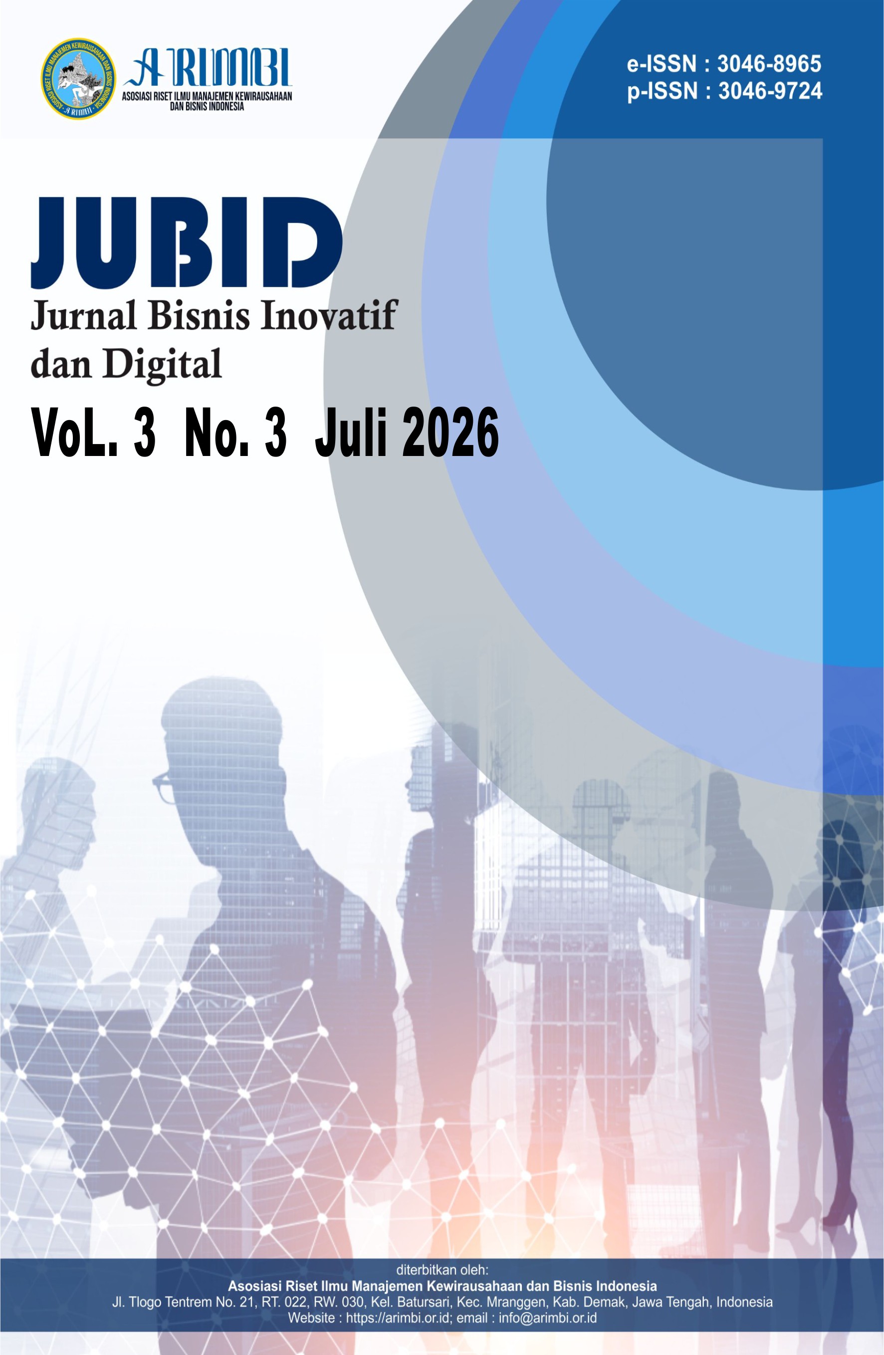 					View Vol. 3 No. 3 (2026): Juli: Jurnal Bisnis Inovatif dan Digital
				