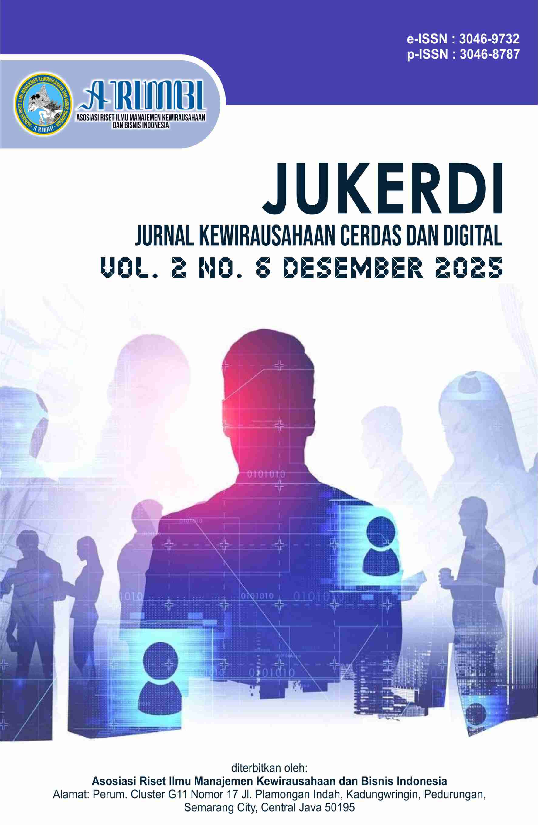 					View Vol. 2 No. 6 (2025): Jurnal Kewirausahaan Cerdas dan Digital
				