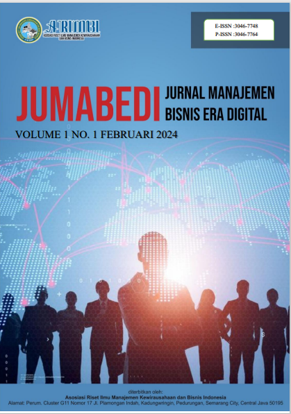 					View Vol. 1 No. 4 (2024): November: Jurnal Manajemen Bisnis Era Digital
				